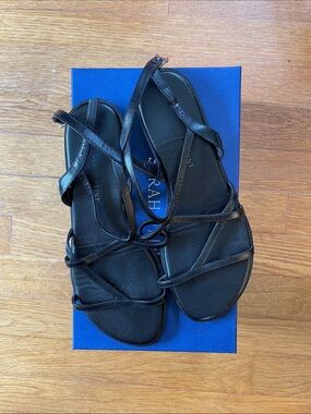 Sarah Flint Black Strappy Joy Sandals